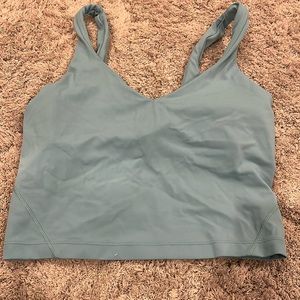 Blue lululemon align tank